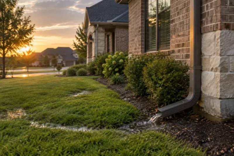 Texas Home Drainage Guide: Protecting Dallas Homes From Roof Runoff
